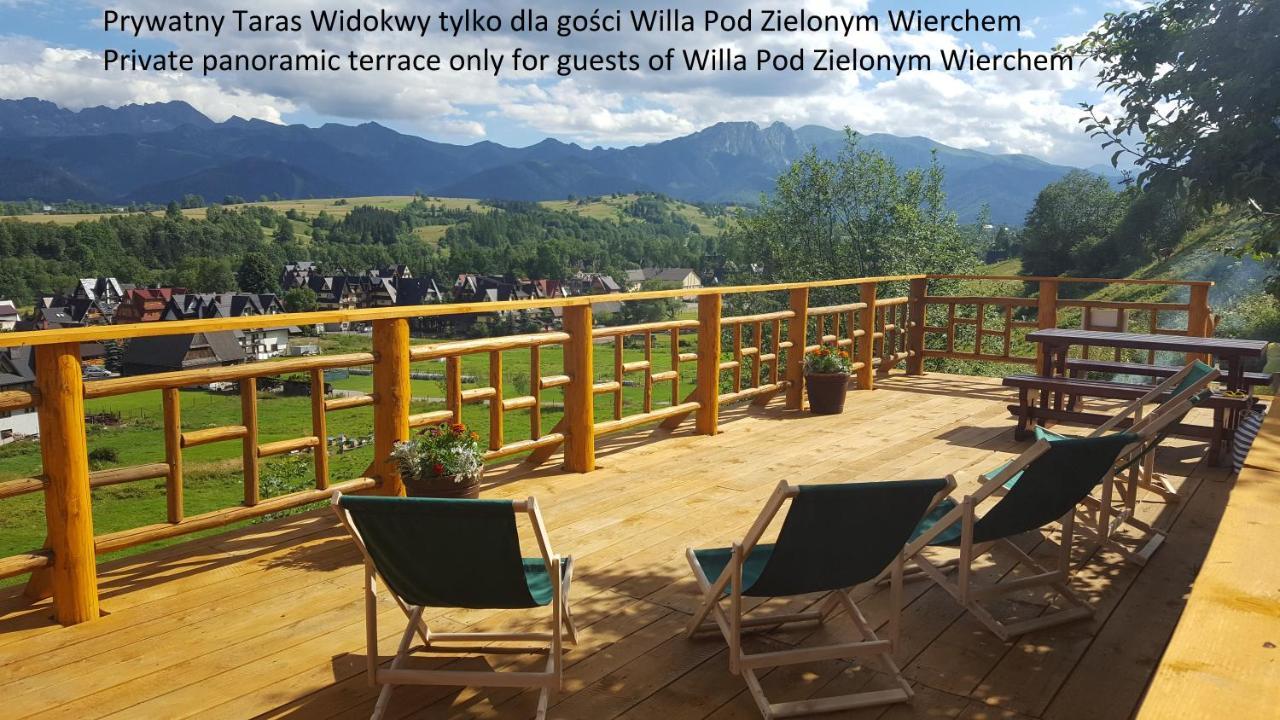 Willa Pod Zielonym Wierchem Zakopane Eksteriør billede